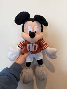 Disney Mickey Mouse Plush - Texas Longhorns